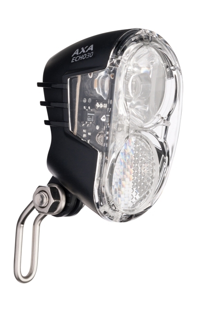 Fahrrad LED Scheinwerfer 30 LUX AXA Echo 30 für Nabendynamo Ebike 50.000 Stunden