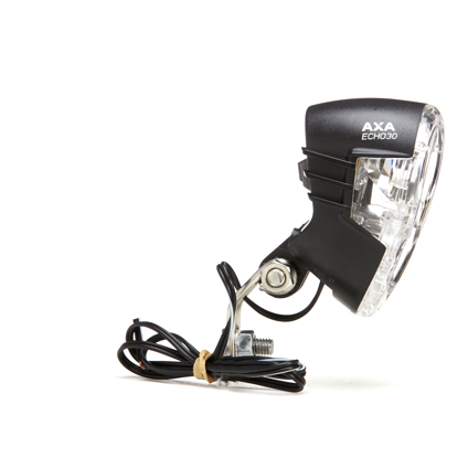 AXA Echo 30 Switch Fahrrad LED Scheinwerfer 30 LUX für Nabendynamo Ebike 50.000 Stunden