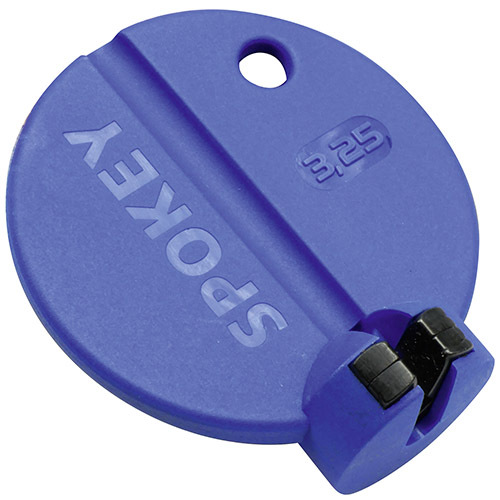 SPOKEY Professional Speichenspanner für Nippel 3,25 mm & Speichen bis 2,34 mm Blau