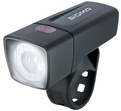 Sigma Aura 25 LED-Batterie-Frontleuchte 25 Lux StVZO zugelassen Leuchtweite 30 M