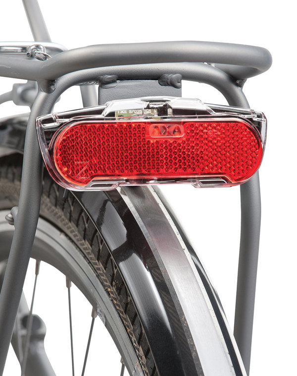 AXA LED-Rücklicht Slim Steady für Gepäckträger (80mm) mit Standlicht E-bike kompatibel