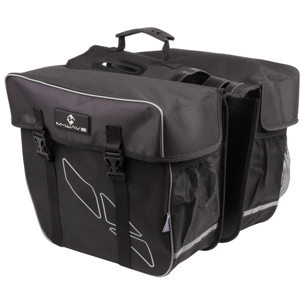 Doppel Gepäckträger Tasche, Gepäcktasche, Fahrradtasche, Packtasche M-Wave