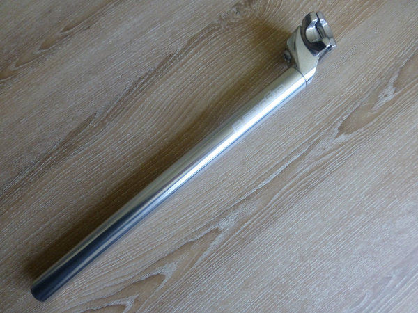 Ergotec Fahrrad Patent Sattelstütze Aluminium silber Ø 27,2 mm 350 mm Alu 6061