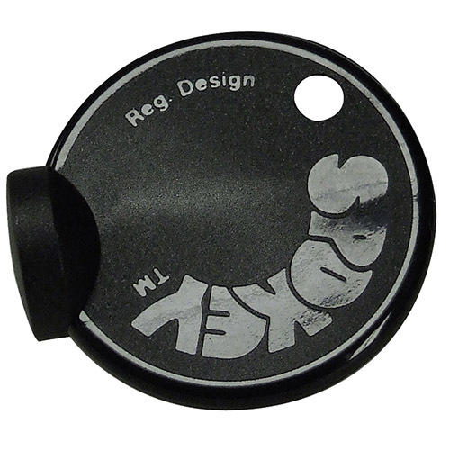 SPOKEY MTB Nippelspanner für Nippel 3,40mm & Speichen bis 2,0 mm Speichenspanner schwarz