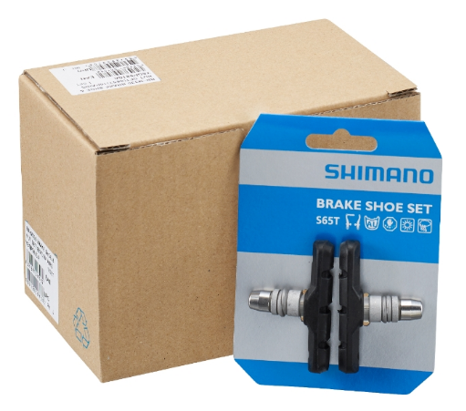 Shimano Bremsschuhe S65T V-Brake Bremsbeläge für BR-M422, BR-M421, BR-M420, BR-M330, BR-T4000