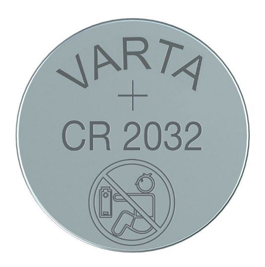 VARTA Batterie Knopfzelle CR2032 (3V, 230mAh)Lithium für Cateye & Sigma Computer