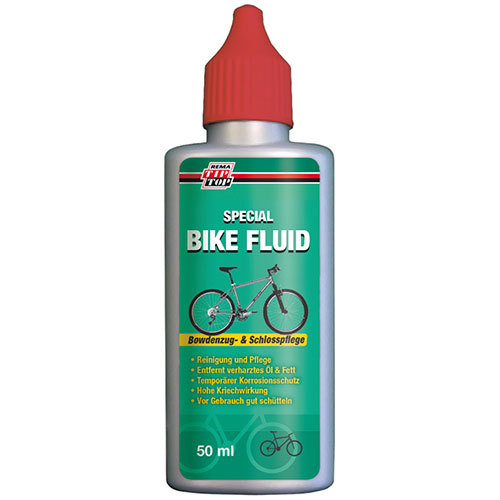 TIP TOP Bowdenzug & Schließzylinder Öl Schlosspflege Special Bike Fluid 50ml 
