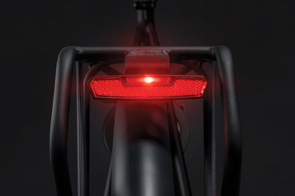 Axa E-Bike-Rücklicht JUNO E 6-12V Kompatibel mit Bremslicht 80 mm mit (StVZO)