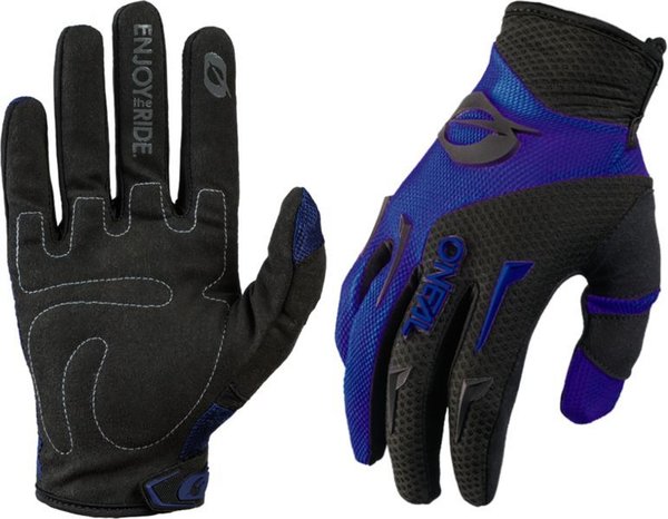 O'NEAL ELEMENT Glove Handschuhe V.21 MTB MX Motocross Cross Enduro Quad blue/black M/8,5